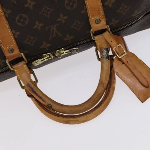 LOUIS VUITTON Monogram Keepall Bandouliere 60 Boston Bag - Picture 8 of 14